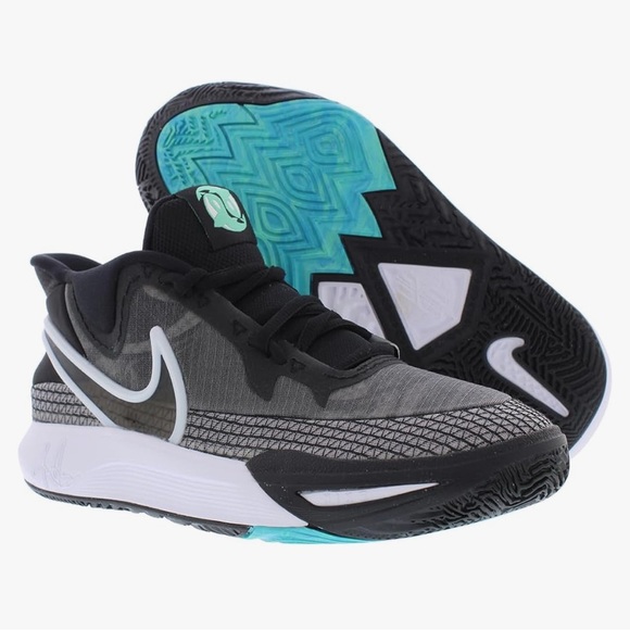 Nike Other - Nike Kyrie Black and Gray Sneakers with Blue Accents